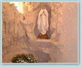 (26/60): Grota Matki Boej w kaplicy domu macierzystego sistr zmartwychwstanek w Rzymie