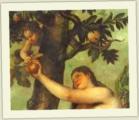 (3/4): Tiziano Vecellio de Gregorio, Titian - Adam i Ewa, fragment